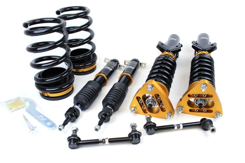 Ford Mustang Suspension Lift Kit - ISC Suspension - N1 Coilovers - Street with Triple S Springs - `05-`14